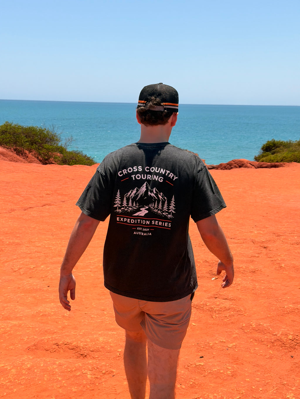Expedition Series Tee - Washed Charcoal