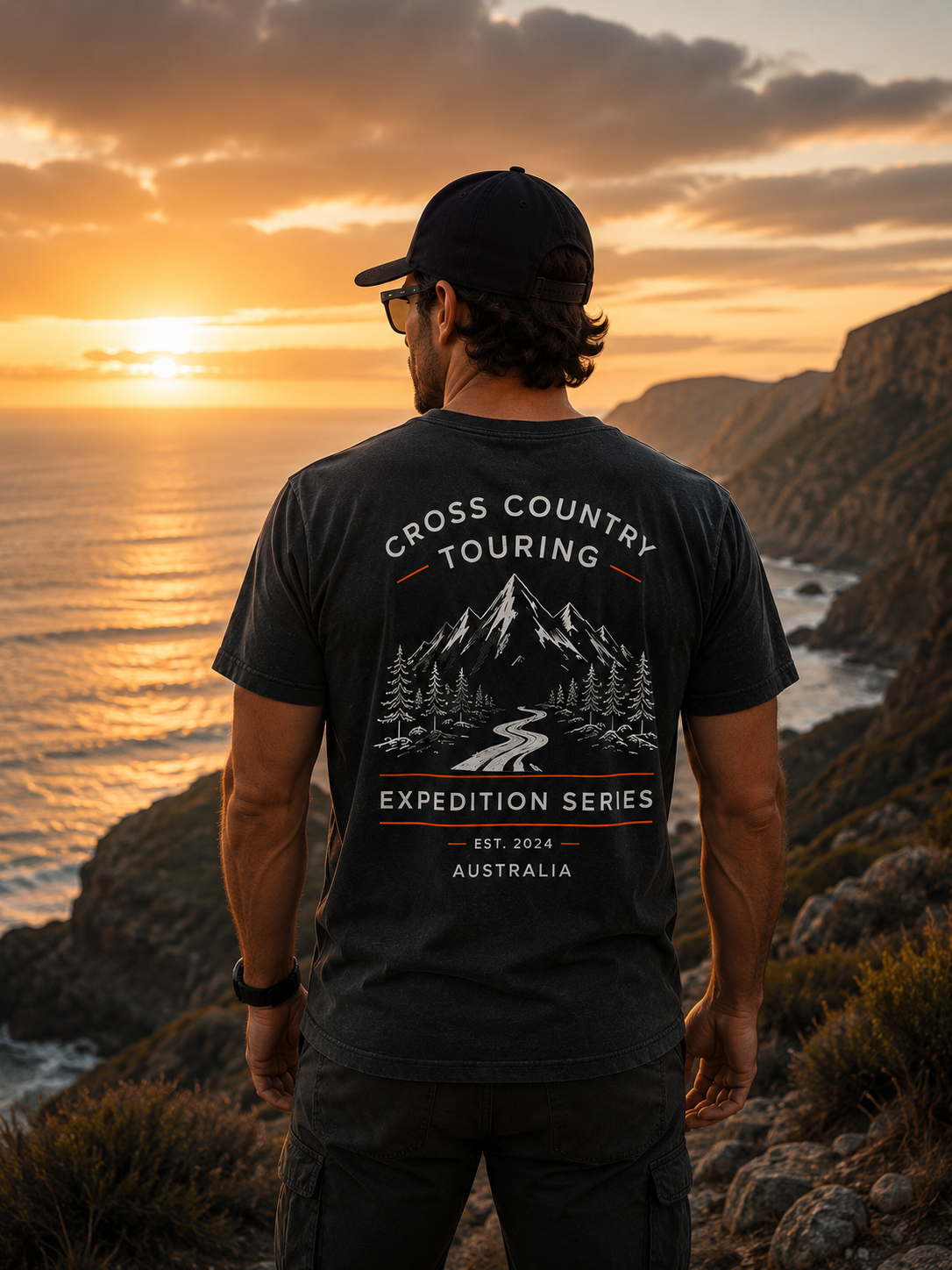 Expedition Series Tee - Washed Charcoal