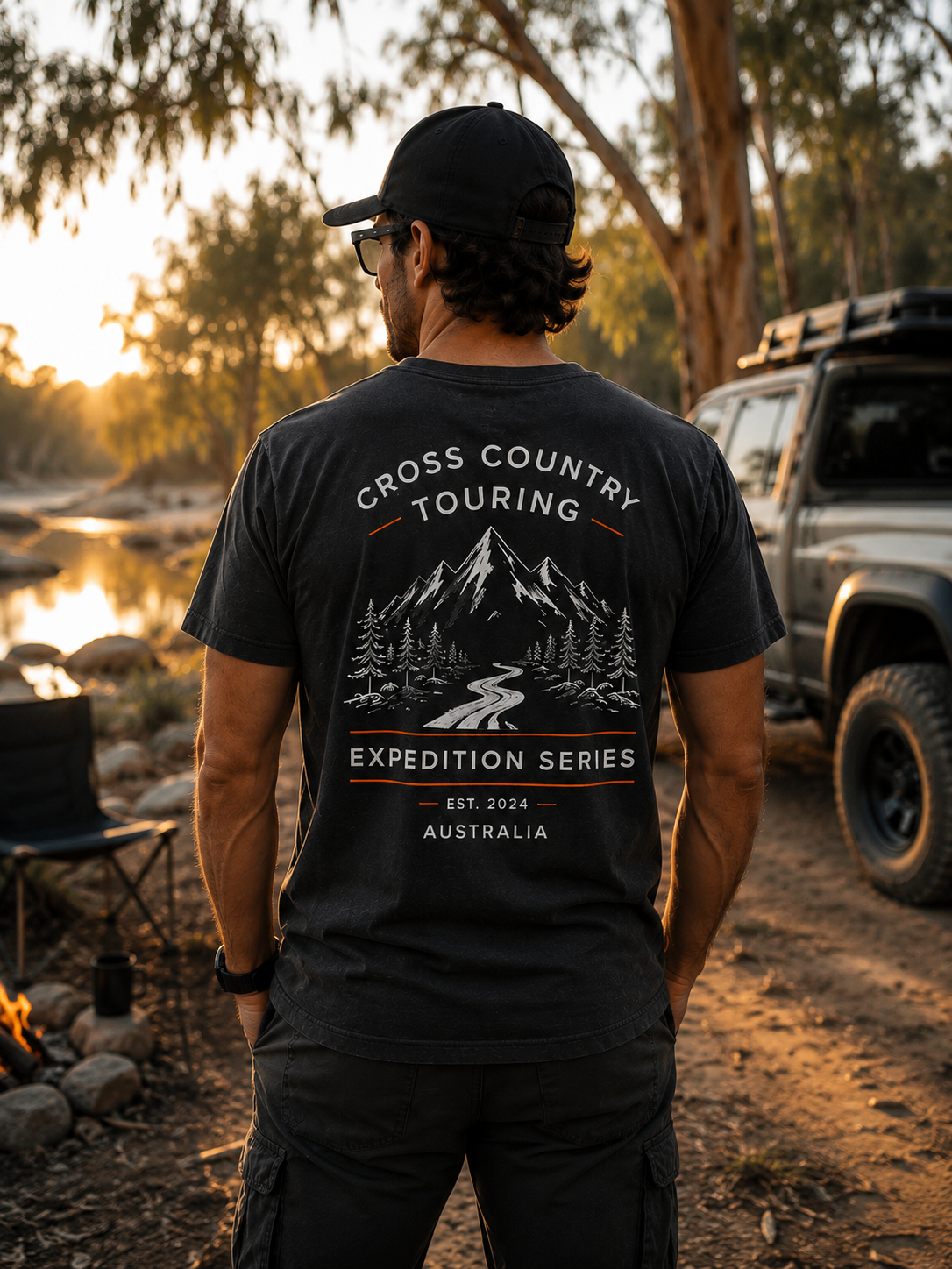 Expedition Series Tee - Washed Charcoal